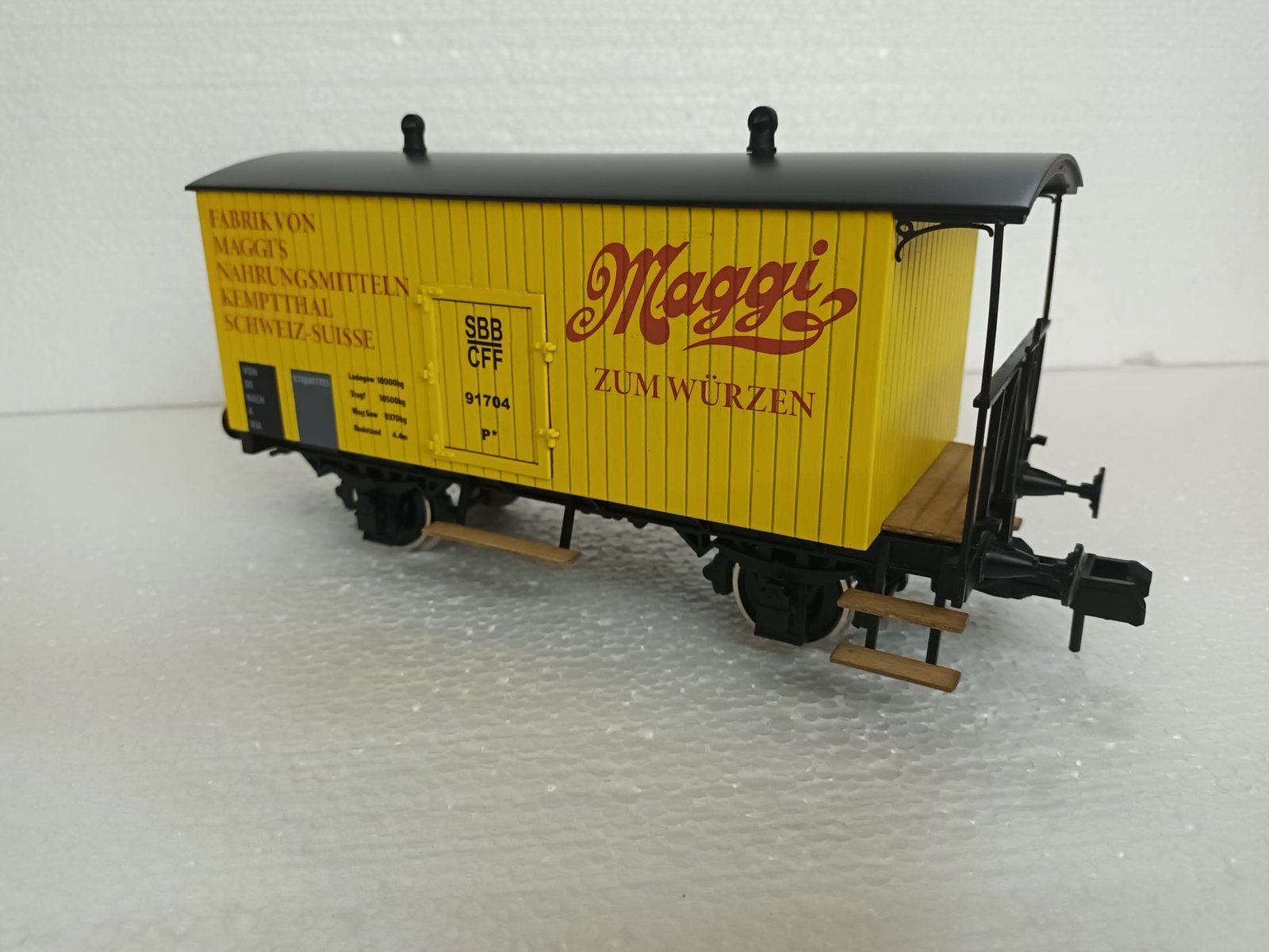 Wagon couvert 2 essieux CFF MAGGI – Image 3